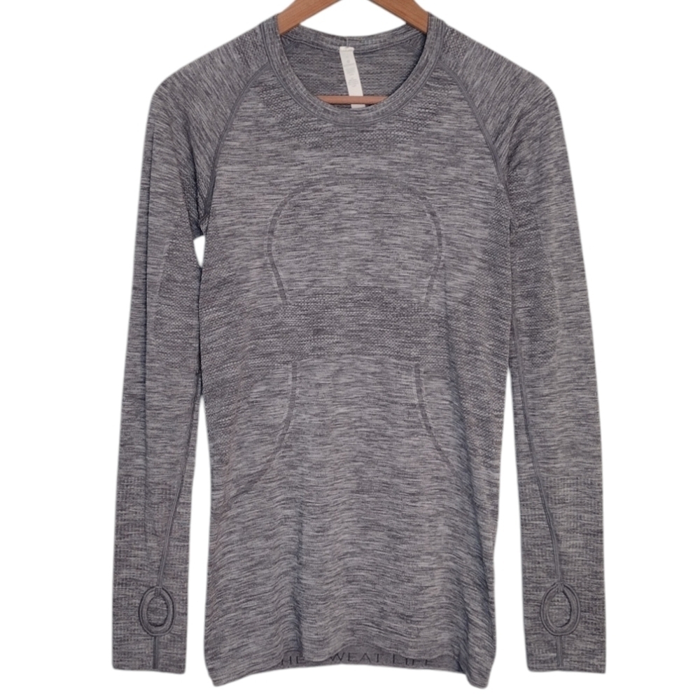 Lululemon Swiftly Tech Long Sleeve Crew Active Training Running Athletic Top